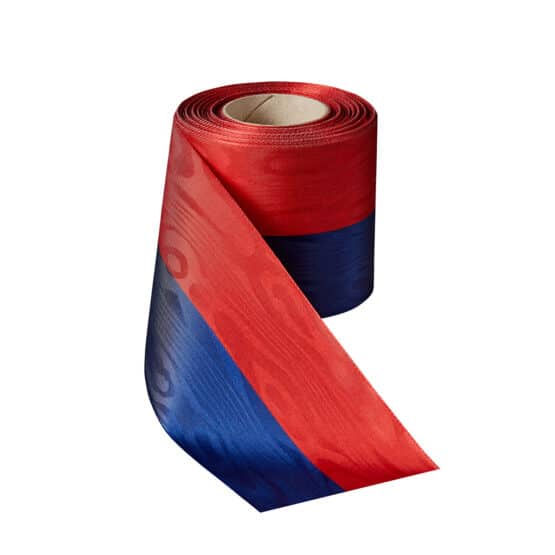 Vereinsband blau-rot,175 mm - vereinsband, nationalband