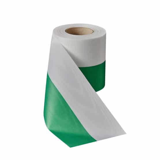 Vereinsband grün-weiß, 75 mm - vereinsband