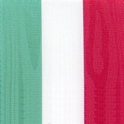 Nationalband Italien / Ungarn, grün-weiß-rot, 175 mm - nationalband