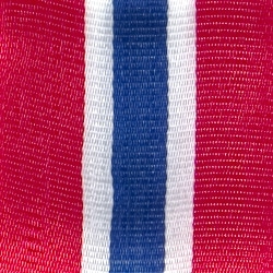 Nationalband Norwegen, rot-weiß-blau-weiß-rot, 200 mm - nationalband