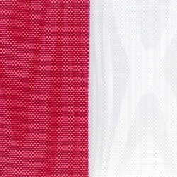 Vereinsband rot-weiß, 125 mm - vereinsband, nationalband