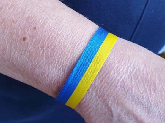 Solidaritätsarmband Ukraine, 10 Stück - nationalband